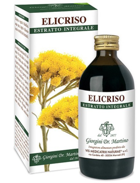 DR.GIORGINI ELICRISO ESTRATTO INTEGRALE 200ML