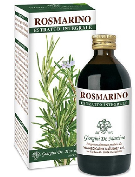 DR.GIORGINI ROSMARINO ESTRATTO INTEGRALE 200ML