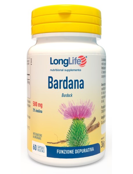 LONGLIFE BARDANA 60 CAPSULE VEGETALI