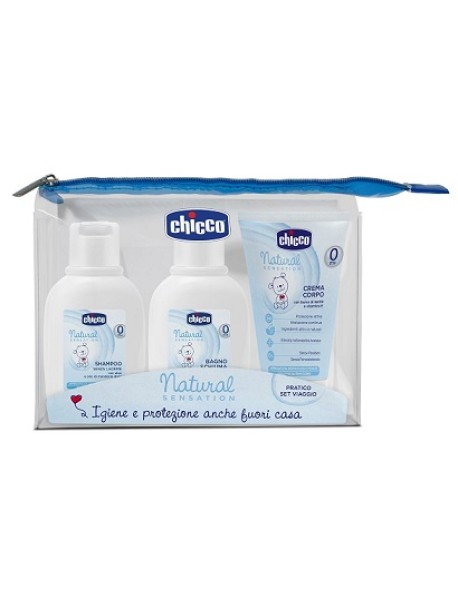 CHICCO NATURAL SENSATION TRAVEL KIT 