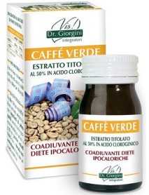 DR.GIORGINI CAFFE' VERDE ESTRATTO TITOLATO 60 PASTIGLIE