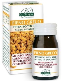 DR.GIORGINI FIENO GRECO ESTRATTO TITOLATO 60 PASTIGLIE