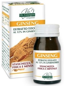 DR.GIORGINI GINSENG ESTRATTO TITOLATO 60 PASTIGLIE