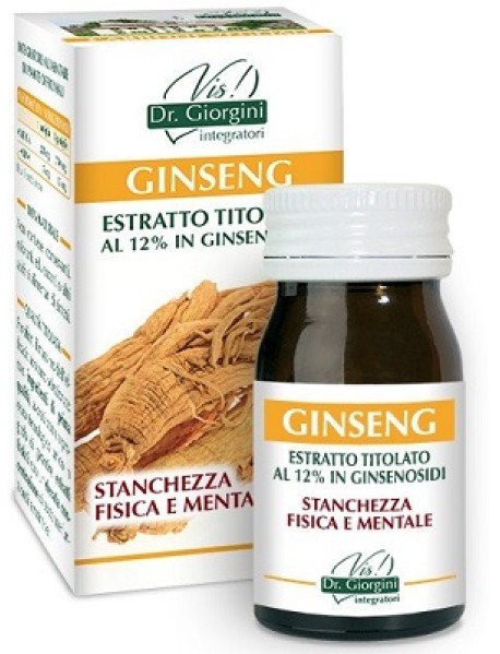 DR.GIORGINI GINSENG ESTRATTO TITOLATO 60 PASTIGLIE