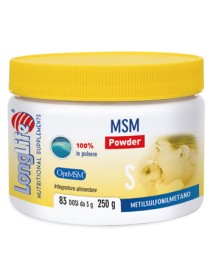 LONGLIFE MSM POWDER 250G