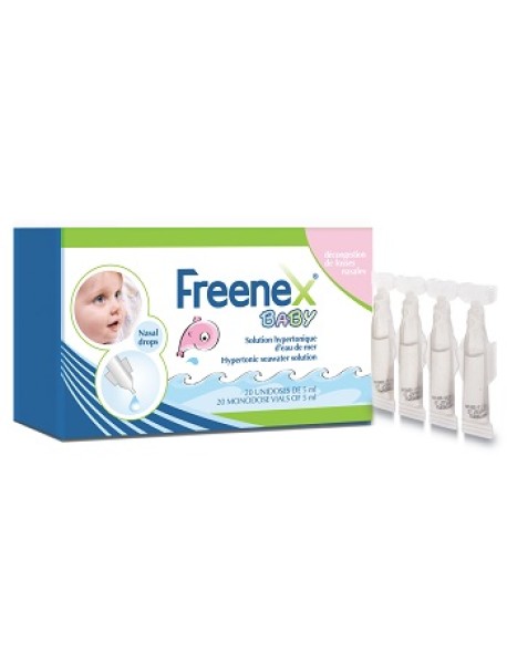 FREENEX IPER BABY GOCCE NASALI 20 FIALETTE MONODOSE DA 5ML 