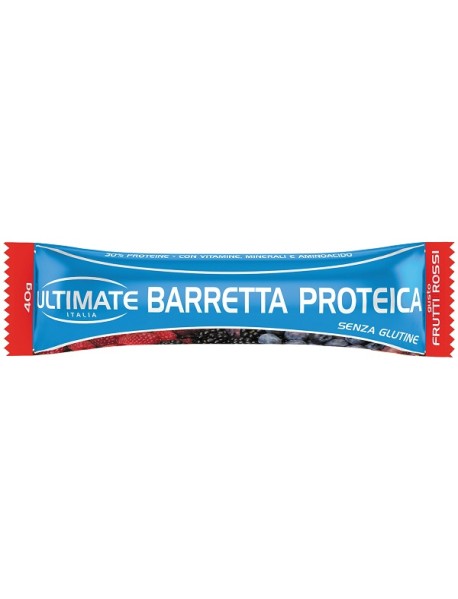 ULTIMATE BARRETTA PROTEICA GUSTO FRUTTI ROSSI 40G