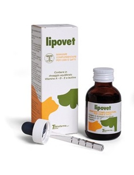 LIPOVET INTEGRATORE 50ML VETERINARIO