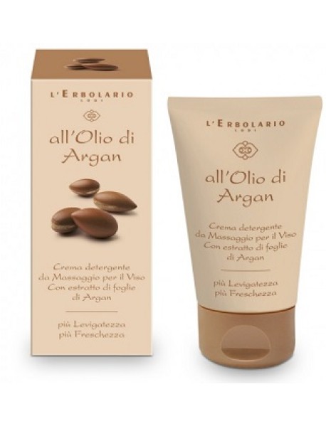 L'ERBOLARIO CREMA DETERGENTE DA MASSAGGIO PER IL VISO ALL'OLIO DI ARGAN 125ML