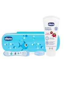 CHICCO SET DENTALE AZZURRO CON FLUORO