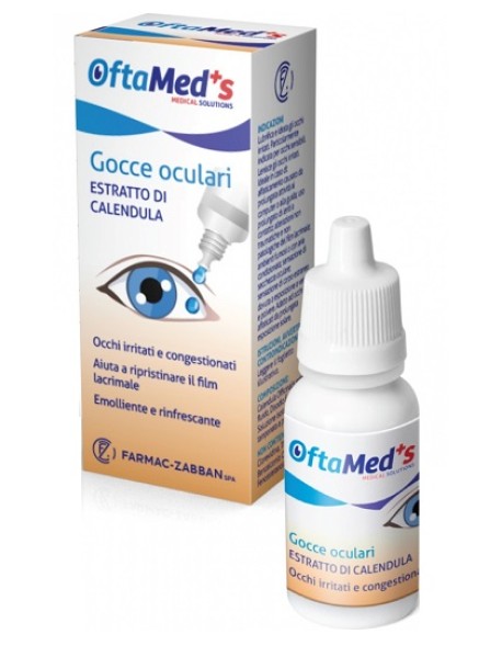 FARMAC-ZABBAN OFTAMED'S GOCCE OCULARI ALLA CALENDULA 10ML