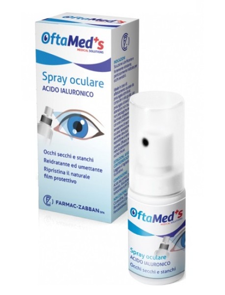 FARMAC-ZABBAN OFTAMED'S SPRAY OCULARI CON ACIDO IALURONICO 10ML