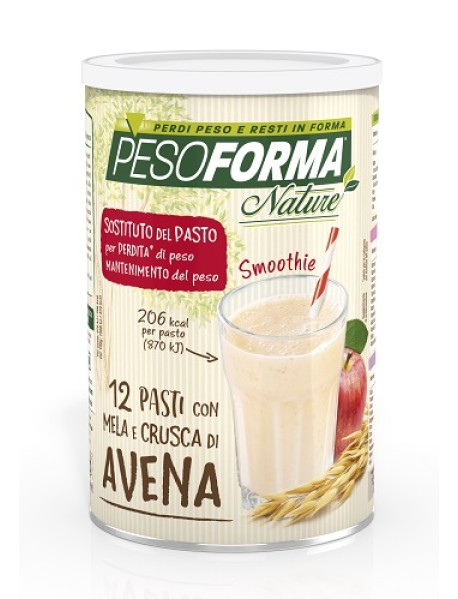 PESOFORMA NATURE SMOOTHIE GUSTO MELA E CRUSCA DI AVENA 12 PASTI 420G