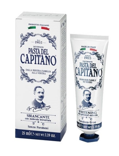 PASTA DEL CAPITANO 1905 DENTIFRICIO SBIANCANTE 25ML