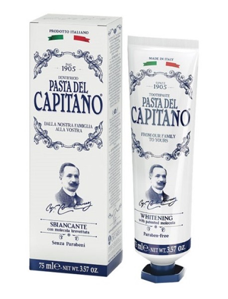 PASTA DEL CAPITANO 1905 DENTIFRICIO SBIANCANTE 75ML