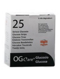 OGCARE GLICEMIA 25 STRISCE