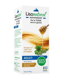 LISONATURAL ADVANCE SCIROPPO ADULTI 180G