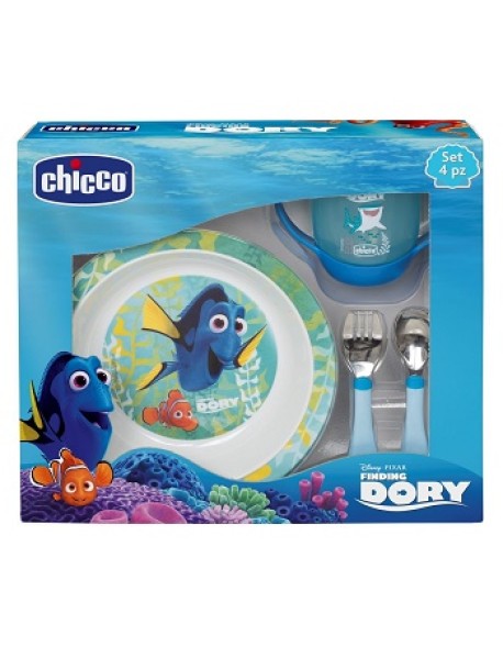 CH SET PAPPA DORY AZZURR 18+