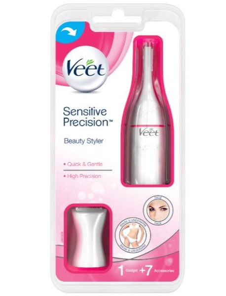 VEET SENSITIVE PRECISION BEAUTY STYLER EPILATORE ELETTRICO DI PRECISIONE