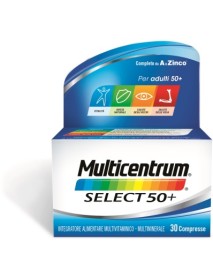 MULTICENTRUM SELECT 50+ 30 COMPRESSE