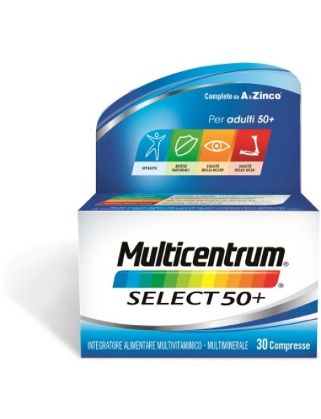 MULTICENTRUM SELECT 50+ 30 COMPRESSE