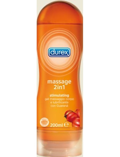 DUREX MASSAGE 2IN1 STIMULATING GEL MASSAGGIO CORPO 200ML