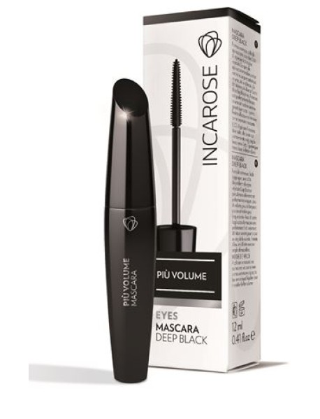 INCAROSE PIU VOLUME MASCARA DEEP BLACK 12ML