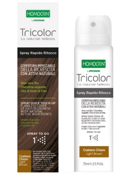 SPECCHIASOL TRICOLOR SPRAY RITOCCO CASTANO CHIARO 75ML