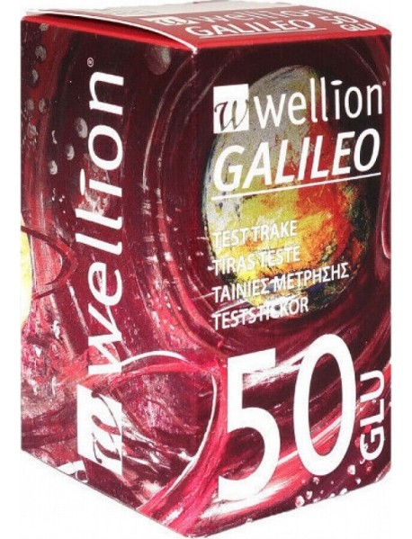 WELLION GALILEO STRIPS GLUCOSE 50 STRISCE