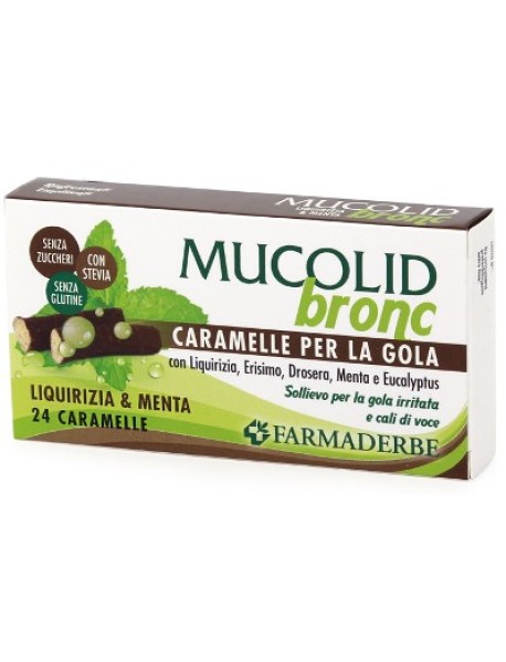 MUCOLID BRONC MENTA E LIQUIRIZIA CARAMELLE 70G