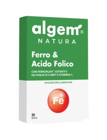 ALGEM FERRO&ACIDO FOLICO 30 CAPSULE