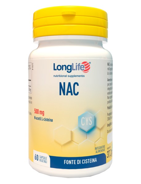 LONGLIFE NAC 60 CAPSULE VEGETALI