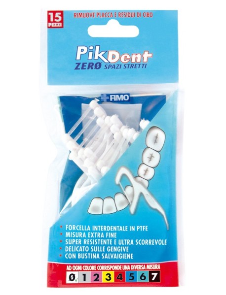 PIKDENT ZERO SPAZI STRETTI 15 FORCELLE INTERDENTALI