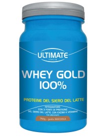 ULTIMATE WHEY GOLD 100% NOCCIOLA 750G