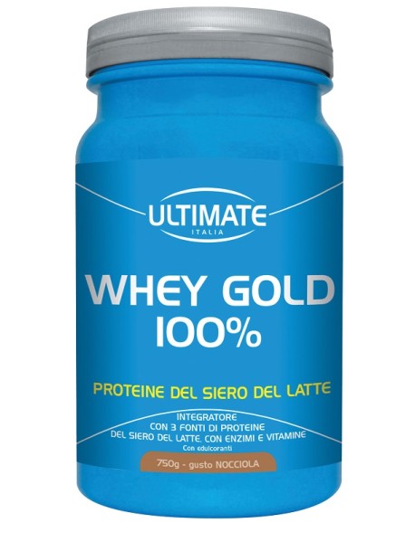 ULTIMATE WHEY GOLD 100% NOCCIOLA 750G
