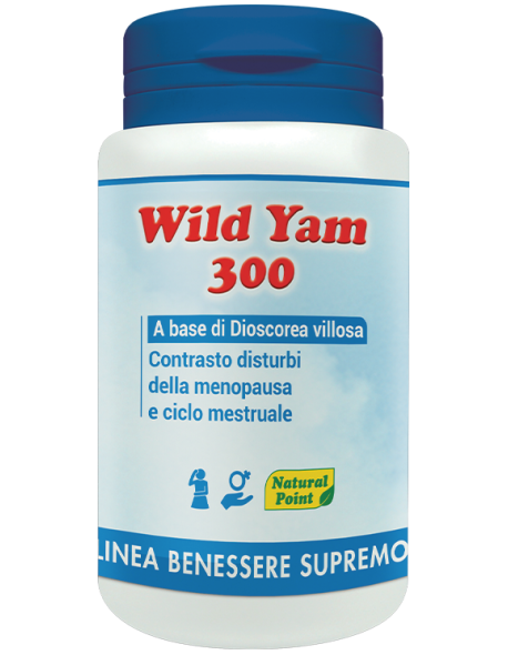 NATURAL POINT WILD YAM 300 CON 20% DI DIOSGENINA 50 CAPSULE DA 300MG (PRODOTTO VEGANO) 