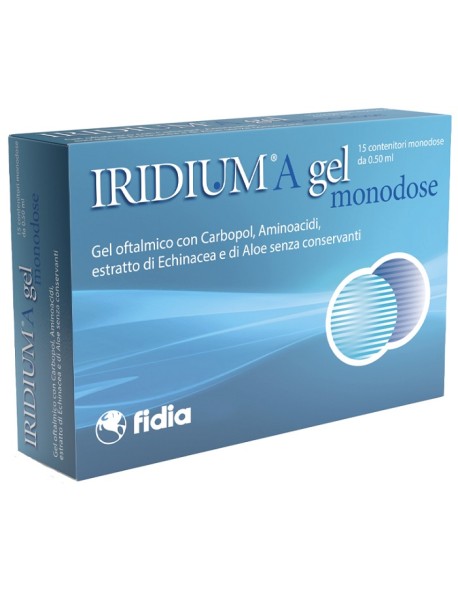 IRIDIUM A GEL OFTALMICO MONODOSE 15 FLACONCINI DA 0,5ML