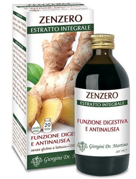 DR.GIORGINI ZENZERO ESTRATTO INTEGRALE 200ML 