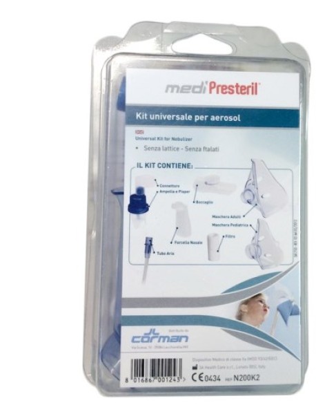 MEDIPRESTERIL KIT UNIVERSALE PER AEROSOL