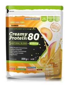 NAMEDSPORT CREAMY PROTEIN 80 MANGO&PEACH POLVERE 500G