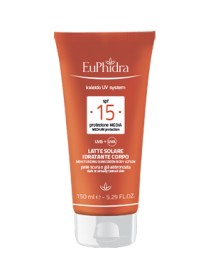 EUPHIDRA KALEIDO UV SYSTEM LATTE SOLARE CORPO SPF15 150ML