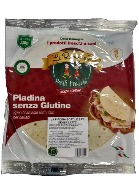 LA PIADINA SOTTILE S/LAT2X110G