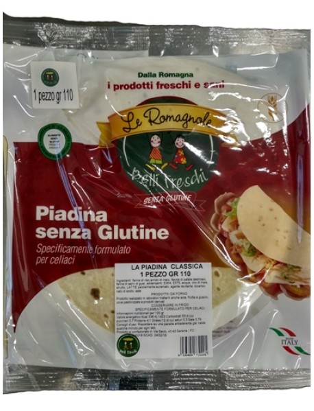 PIADINA CLASSICA 1PZ 110G