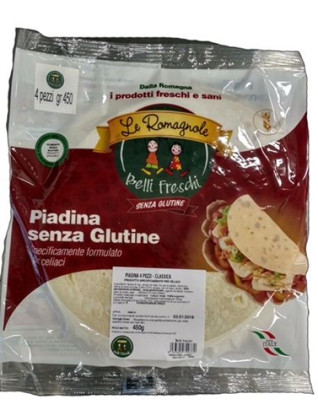 PIADINA CLASSICA 4X110G