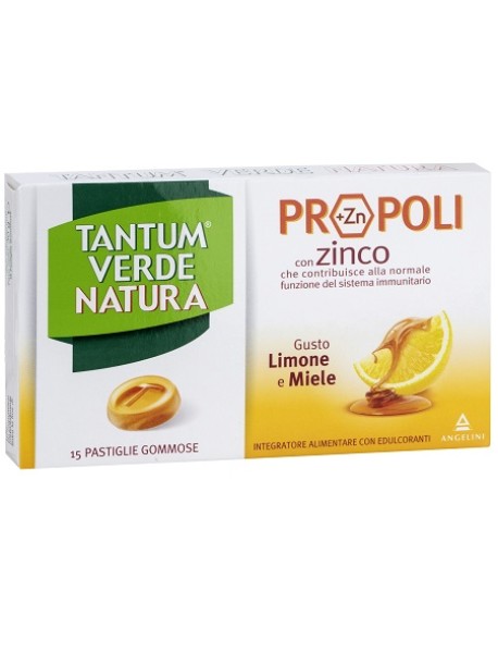 TANTUM VERDE PASTIGLIE GOMMOSE GUSTO LIMONE&MIELE 15 PASTIGLIE