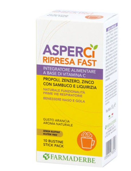 FARMADERBE ASPER CI RIPRESA FAST 10 BUSTINE