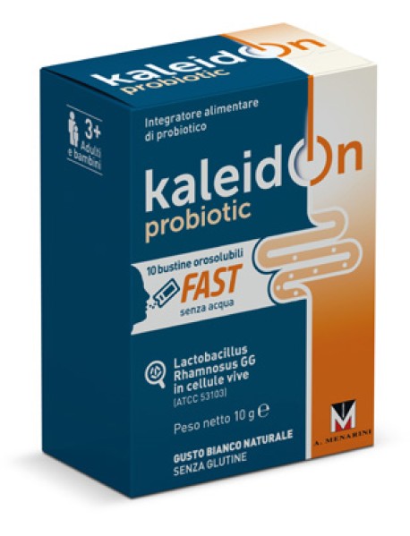 KALEIDON PROBIOTICI FAST NEUTRO 10 BUSTINE OROSOLUBILI