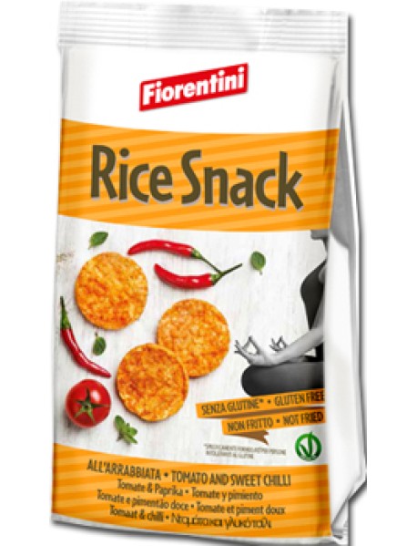 RICE SNACK ARRABBIATA 40G