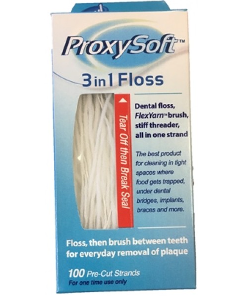 PROXY SOFT 3IN1 FLOSS 100PZ