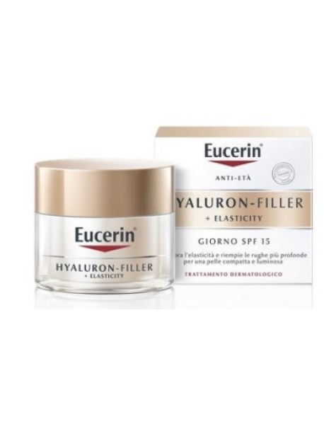 EUCERIN HYALURON FILLER + ELASTICITY CREMA GIORNO SPF15 50ML